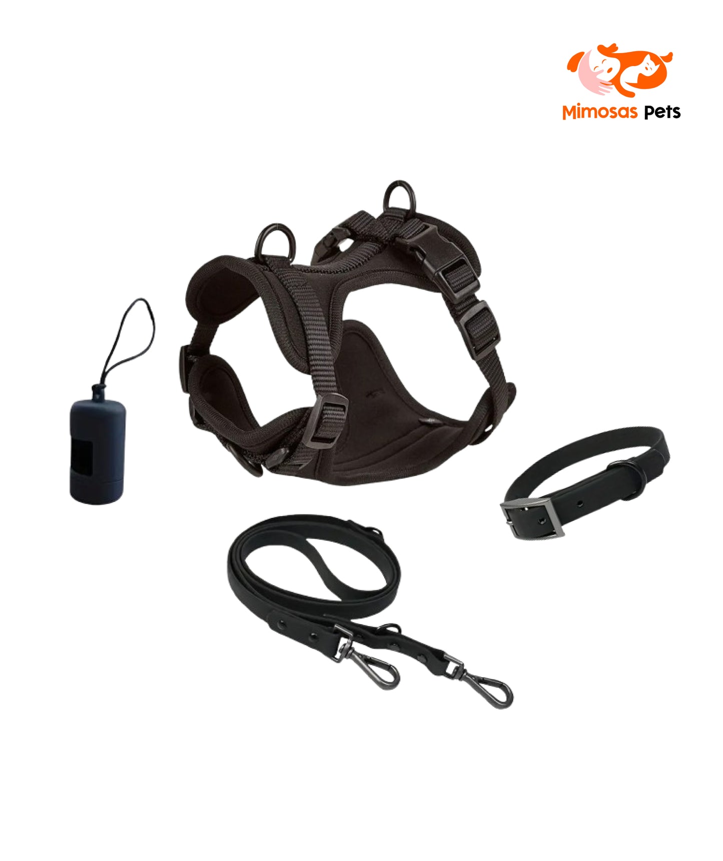 4 in 1 Pet Walking Kit - Black